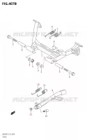 BEQUILLE (K9,L0) pour Suzuki BURGMAN 400 2007