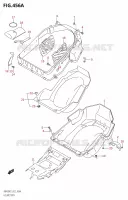 COFFRE A CASQUE pour Suzuki BURGMAN 400 2007