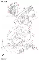 COUVERCLES DE CARTERS (K9) pour Suzuki BURGMAN 400 2007