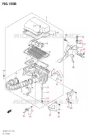 FILTRE A AIR (L0) pour Suzuki BURGMAN 400 2007