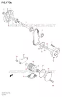 POMPE A HUILE pour Suzuki BURGMAN 400 2007
