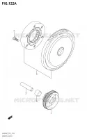 ROUE LIBRE DE DEMARREUR pour Suzuki BURGMAN 400 2007
