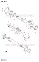 TRANSMISSION (2) pour Suzuki BURGMAN 400 2007