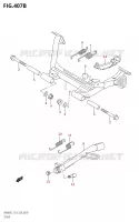 BEQUILLE (K9,L0) pour Suzuki BURGMAN 400 2007