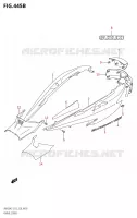 CARENAGES (K9) pour Suzuki BURGMAN 400 2007