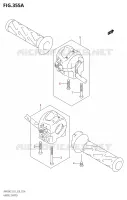 COMMODOS pour Suzuki BURGMAN 400 2007