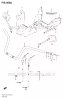 GUIDON pour Suzuki BURGMAN 400 2007