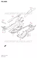 MARCHE PIEDS pour Suzuki BURGMAN 400 2007