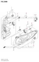 PHARE (K8,K9,L0) pour Suzuki BURGMAN 400 2007