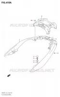 SUPPORT DOSSERET (AN400,AN400A) pour Suzuki BURGMAN 400 2007