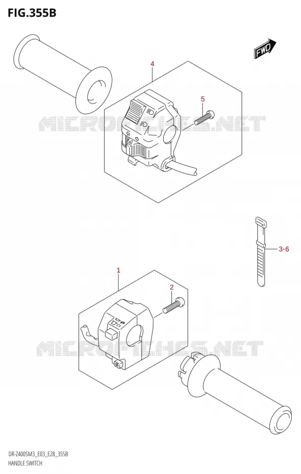 COMMODOS (DR-Z400S:M3:E28) Suzuki MOTO 400 DR-Z 2023  DR-Z400SM3 E28 2023 M3