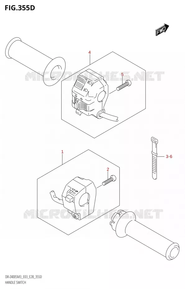 COMMODOS (DR-Z400SM:M3:E03) Suzuki MOTO 400 DR-Z 2023  DR-Z400SM3 E28 2023 M3