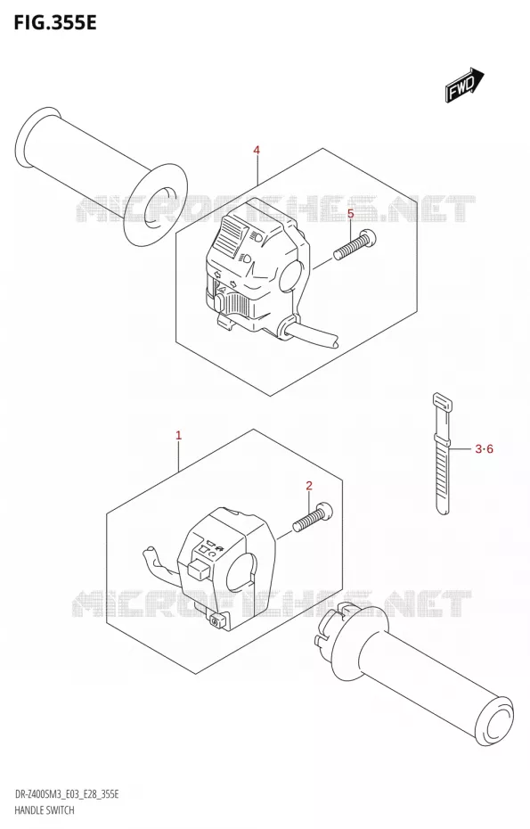 COMMODOS (DR-Z400SM:M3:E28) Suzuki MOTO 400 DR-Z 2023  DR-Z400SM3 E28 2023 M3