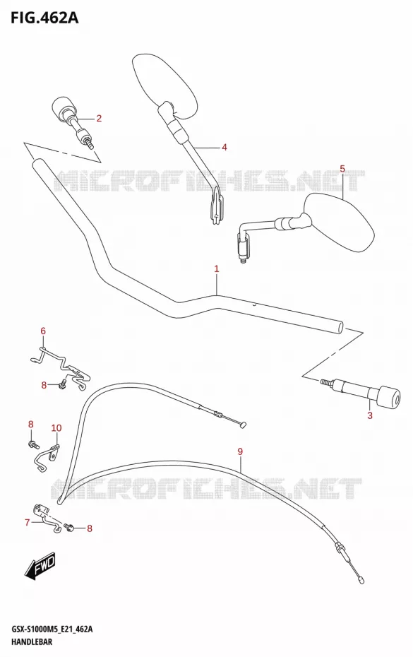 GUIDON Suzuki MOTO 1000 GSX-S 2025  GSX-S1000RQM5 E21 2025 M5 (E21)