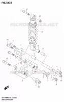 BIELLETTE DE SUSPENSION ARRIERE pour Suzuki GSX-S 1000 2025