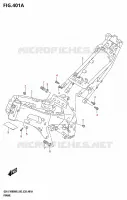 CADRE pour Suzuki GSX-S 1000 2025