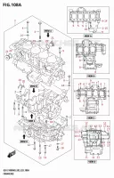 CARTERS MOTEUR pour Suzuki GSX-S 1000 2025