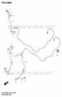 DURITE DE FREIN AVANT pour Suzuki GSX-S 1000 2025