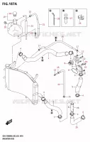 DURITES DE RADIATEUR   VASE D'EXPANSION pour Suzuki GSX-S 1000 2025
