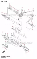 ENSEMBLE DE SELECTION DE VITESSES pour Suzuki GSX-S 1000 2025