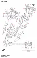 ENTOURAGE DE PHARE pour Suzuki GSX-S 1000 2025