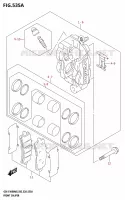 ETRIER DE FREIN AVANT pour Suzuki GSX-S 1000 2025
