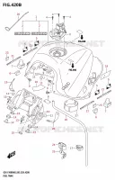 RESERVOIR D'ESSENCE (E33) pour Suzuki GSX-S 1000 2025