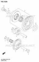ROUE LIBRE DE DEMARREUR pour Suzuki GSX-S 1000 2025