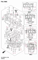 CARTERS MOTEUR pour Suzuki KATANA 1000 2025