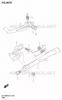 BEQUILLE pour Suzuki GSX-S 1000 2025