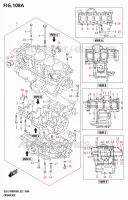 CARTERS MOTEUR pour Suzuki GSX-S 1000 2025