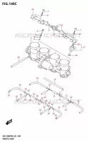 CORPS DE PAPILLON pour Suzuki GSX-S 1000 2025