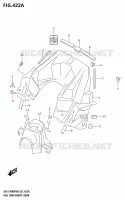 COUVRE RESERVOIR pour Suzuki GSX-S 1000 2025