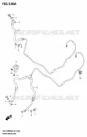 DURITE DE FREIN AVANT pour Suzuki GSX-S 1000 2025