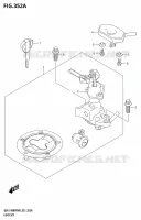 JEU DE SERRURES pour Suzuki GSX-S 1000 2025