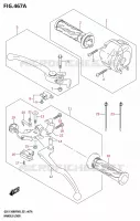 LEVIERS   POIGNEES pour Suzuki GSX-S 1000 2025