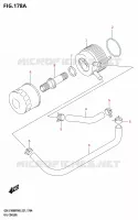 RADIATEUR D'HUILE pour Suzuki GSX-S 1000 2025