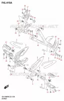 REPOSE PIEDS pour Suzuki GSX-S 1000 2025