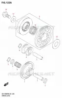 ROUE LIBRE DE DEMARREUR pour Suzuki GSX-S 1000 2025