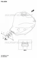 SUPPORT RESERVOIR pour Suzuki GSX-S 1000 2025