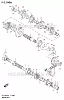 TRANSMISSION pour Suzuki GSX-S 1000 2025