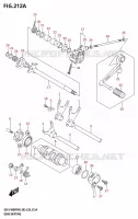 ENSEMBLE DE SELECTION DE VITESSES pour Suzuki GSX-S 1000 2025