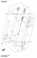 FOURCHE pour Suzuki GSX-S 1000 2025
