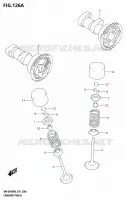 ARBRE A CAMES   SOUPAPES pour Suzuki RM-Z 450 2025