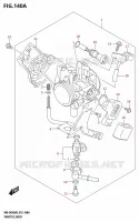 CORPS DE PAPILLON pour Suzuki RM-Z 450 2025