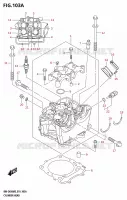 CULASSE pour Suzuki RM-Z 450 2025