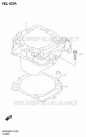 CYLINDRE pour Suzuki RM-Z 450 2025