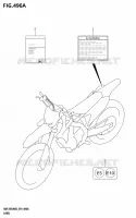 ETIQUETTE pour Suzuki RM-Z 450 2025