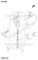 MAITRE CYLINDRE DE FREIN ARRIERE pour Suzuki RM-Z 450 2025
