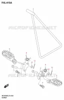 REPOSE PIEDS pour Suzuki RM-Z 450 2025